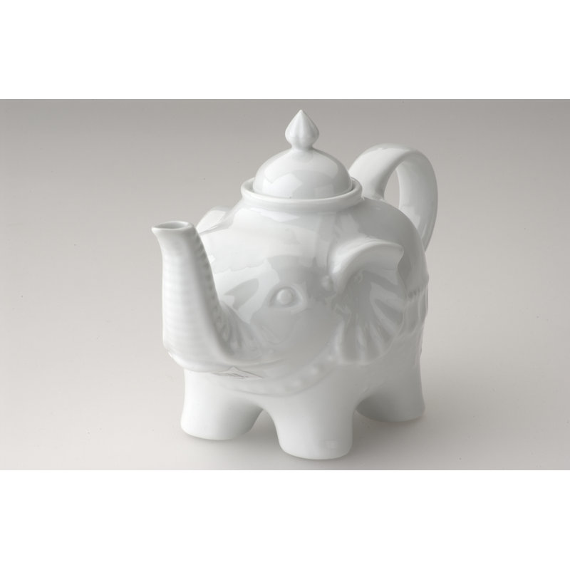The DRH Collection Elephant Porcelain Teapot & Reviews Wayfair.co.uk